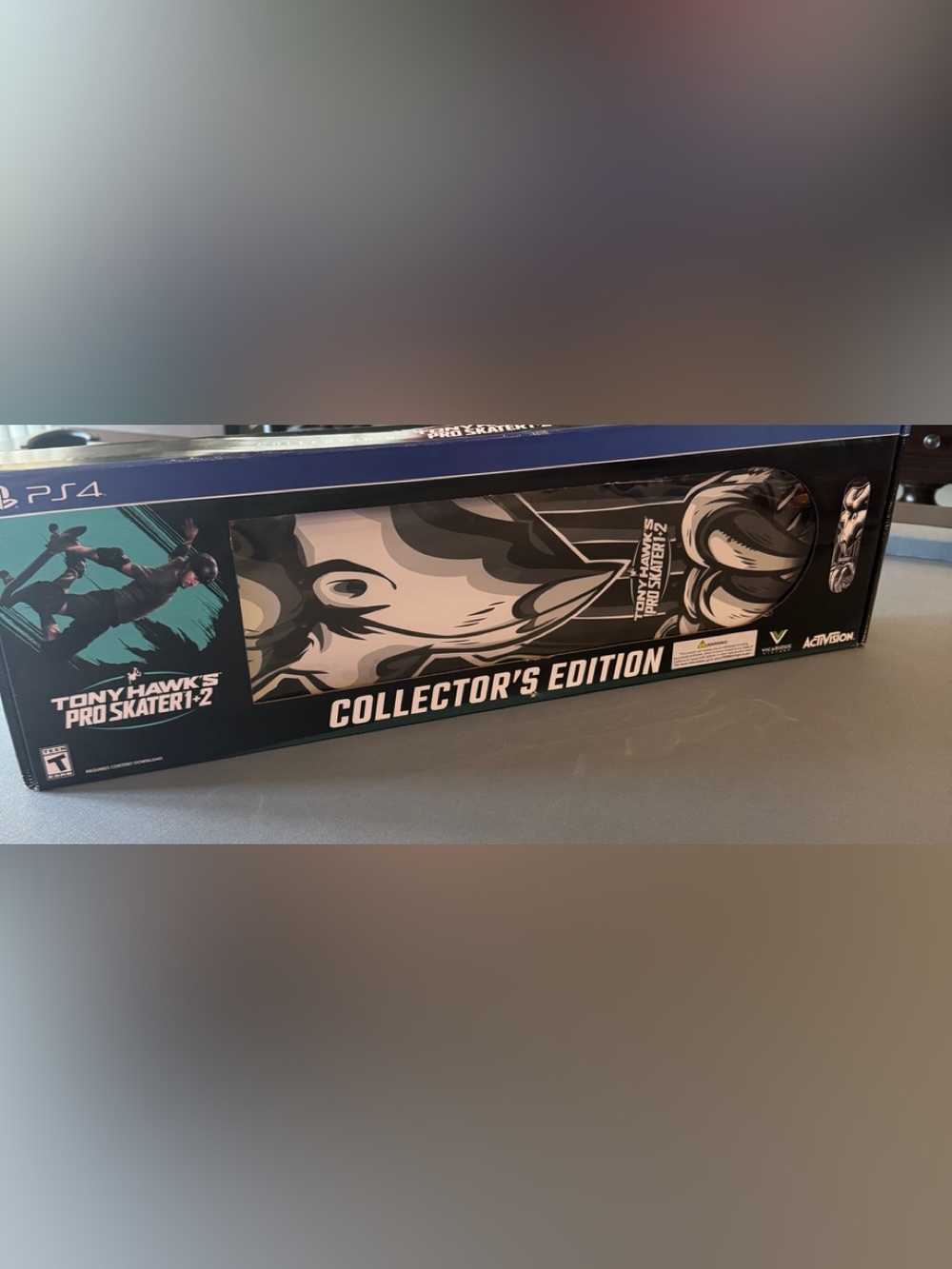 Tony Hawk Collector's Edition Box in Black and Teal Accents